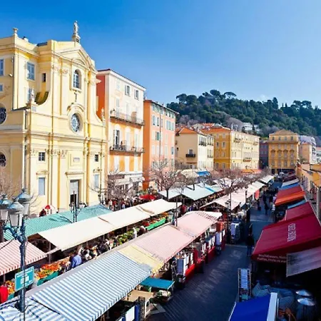 Angle Droit- Loft Et Atypique, Climatisation, Vieux-nice ニース