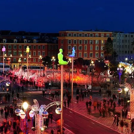 Angle Droit- Loft Et Atypique, Climatisation, Vieux-nice Apartamento